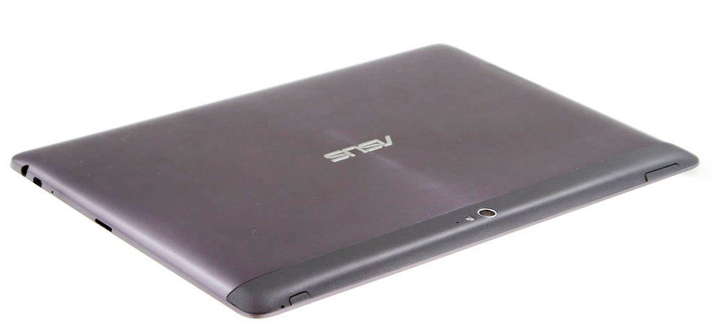 Back side of Asus tablet