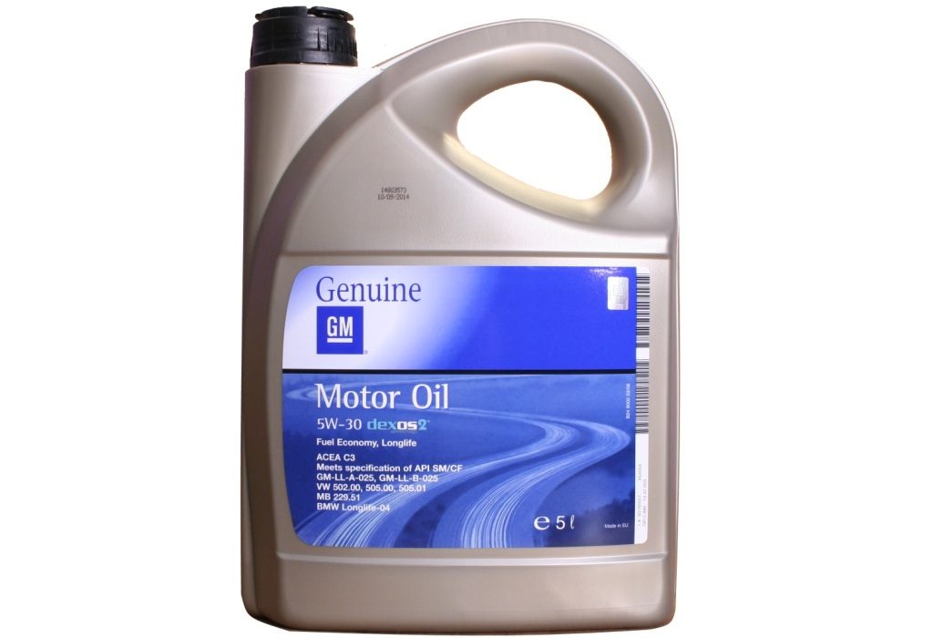 General Motors Dexos2 Longlife 5W30 4 L