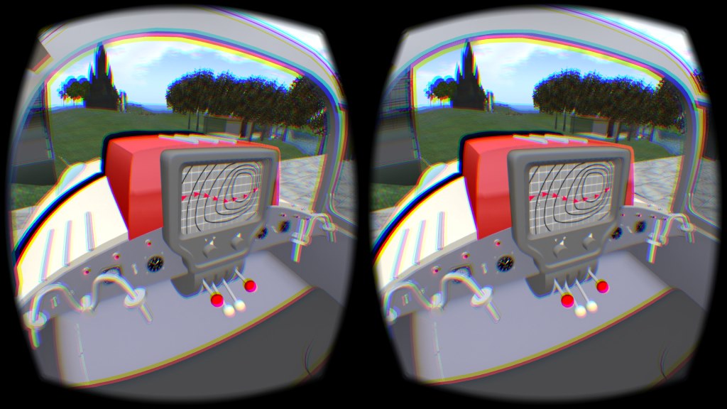 games in a helmet from Oculus VR photo