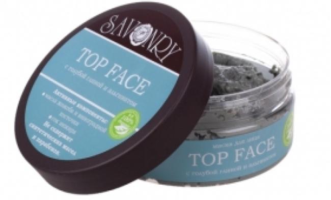 Savonry Top Face with Blue Clay and Alginate