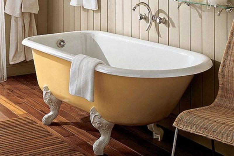 Choosing a cast-iron bathtub