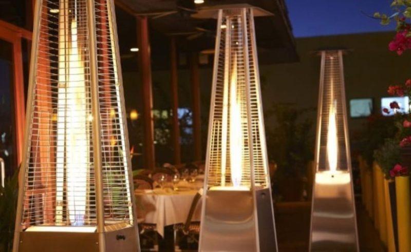 Choosing gas-fired outdoor heaters