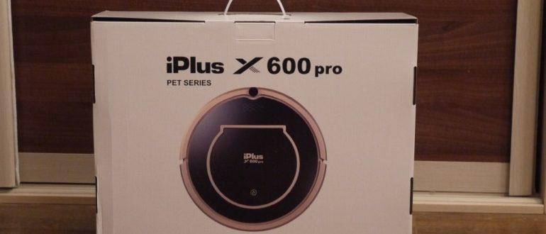 iPlus x600pro PetSeries photo d'un robot aspirateur