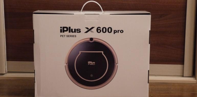 iPlus x600pro PetSeries photo of a robot vacuum cleaner