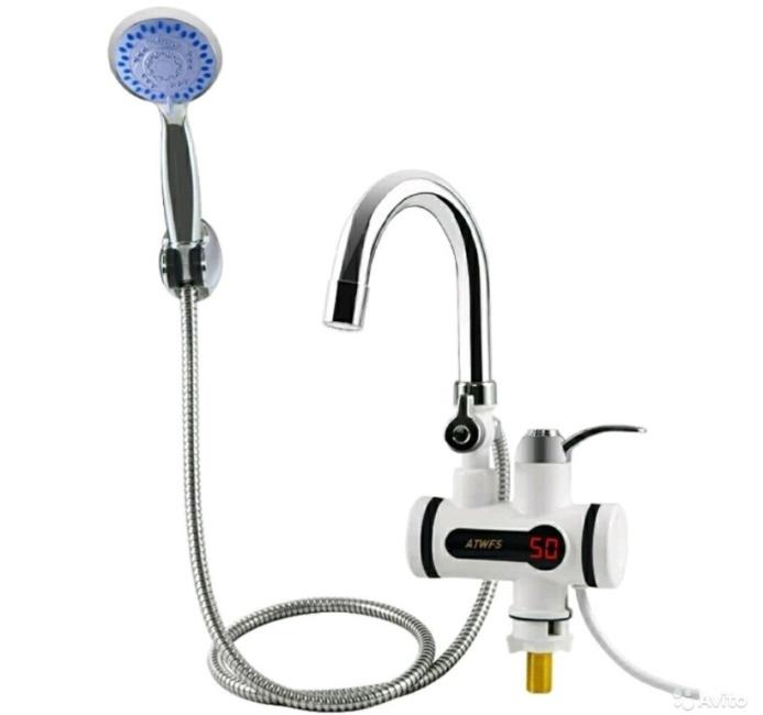 Instant Electric Heating Water Faucet & Shower photo