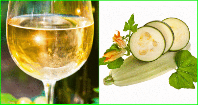 Zucchini wine photo